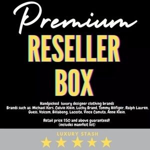 PREMIUM RESELLER STARTER PACK | Name Brands Bundle |$250+ VALUE (5 pcs) NWT/NWOT